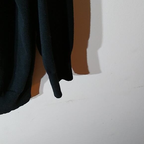 Jessica London Women's Size 26/28 black sweater with embroidery - Picture 5 of 9